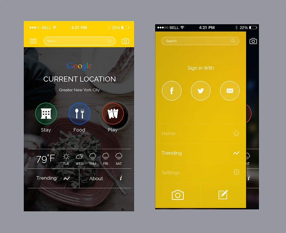 A collage of people singing and playing instruments.