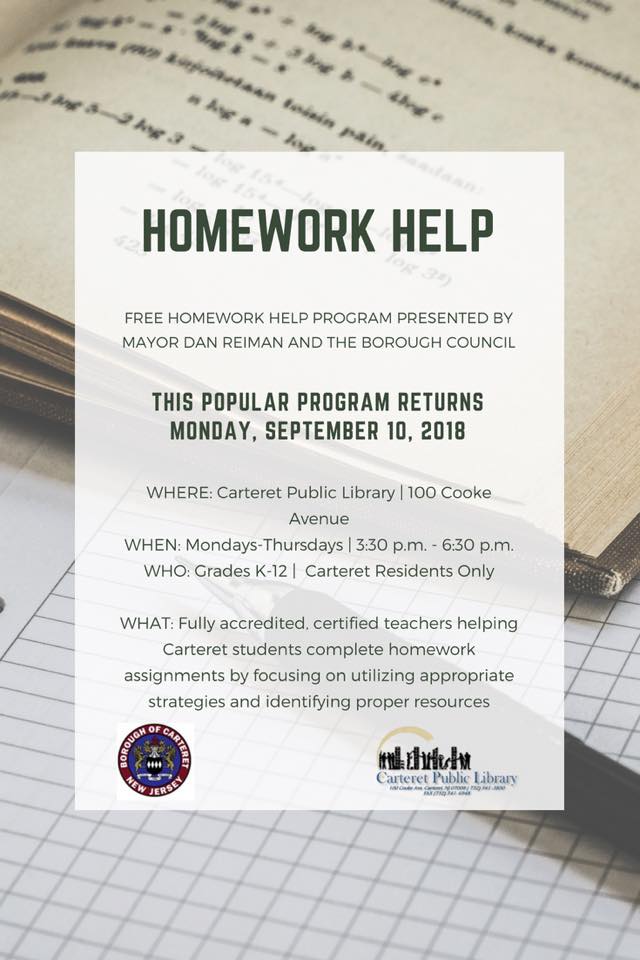 Nj homework help